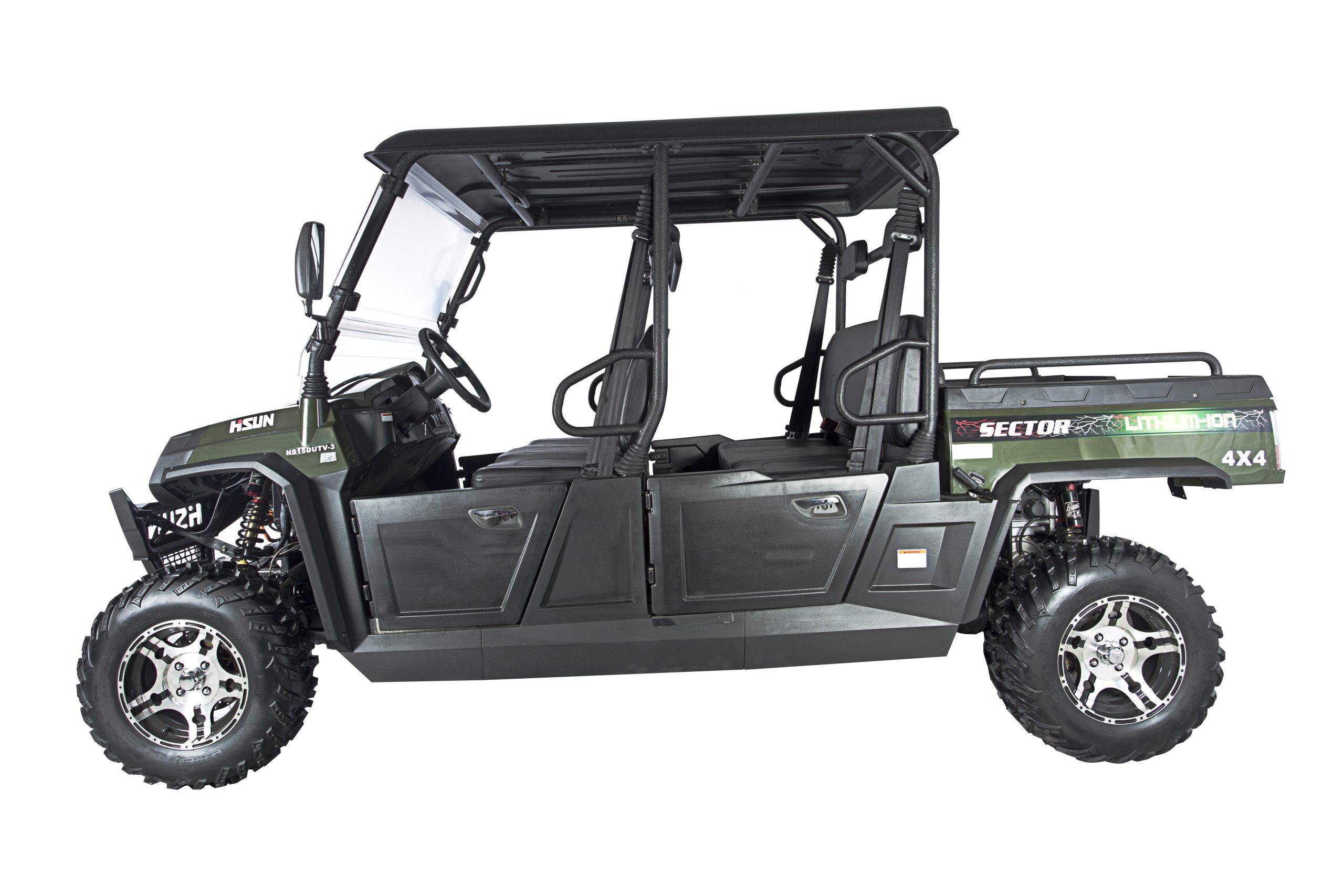 Buy The Hisun Sector Beast electric 4-Seat UTV | Electric Wheels