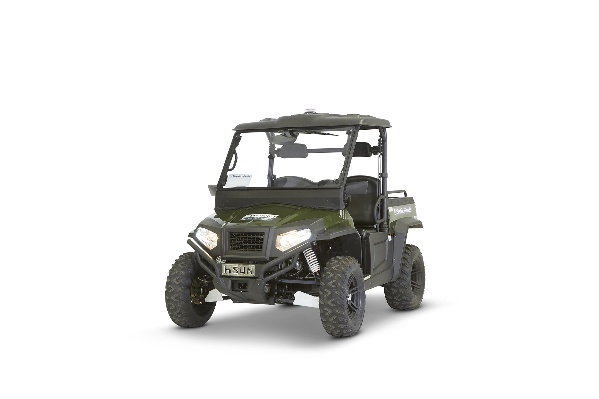 Buy HiSun Vector E1 off-road 4x4 UTV | Electric Wheels